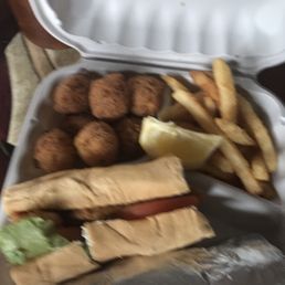 Fried Fish Sub