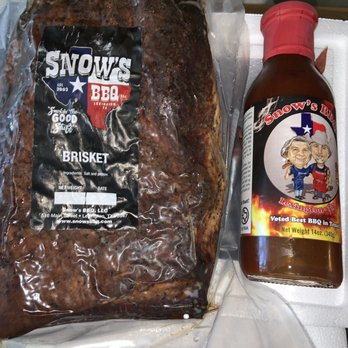 Snow's BBQ - Brisket, spicy bbq sauce... goldbelly. - Barbeque Near Me - Lexington, Texas Snow's BBQ - Brisket, spicy bbq sauce... goldbelly. - Barbeque Near Me - Lexington, Texas