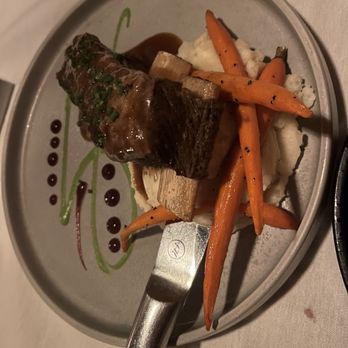 The Rabbit Hole - Bison Cherry Braised Buffalo Short Ribs - New American Near Me - Colorado Springs, Colorado