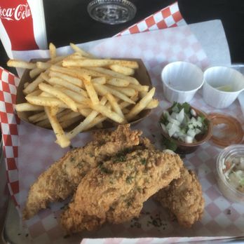 Chicken Troopers - Three Piece Chicken Tenders w/ Fries and Drink - Korean Near Me - Norwalk, California Chicken Troopers - Three Piece Chicken Tenders w/ Fries and Drink - Korean Near Me - Norwalk, California