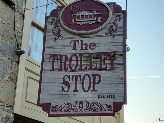 The Trolley Stop by null