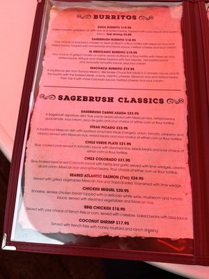 Menu photo 8 Sagebrush Cantina Calabasas, CA Menu photo 8 Sagebrush Cantina Calabasas, CA