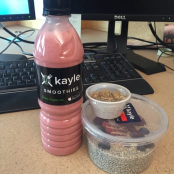 Kayle - Morning smoothie and chia pudding - very tasty! - Food Delivery Services Near Me