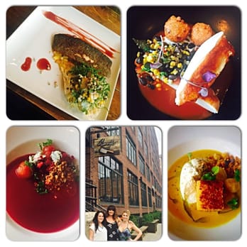 Borough - Soup, burata, trout and chicken. - New American Near Me - Minneapolis, Minnesota