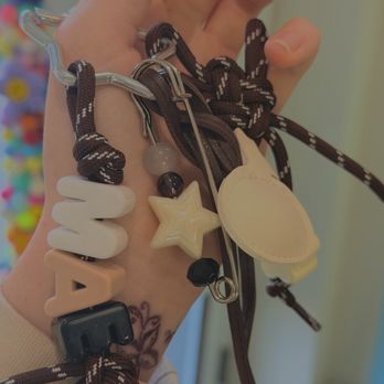 I Dear Crafts - The paracord key chain I made. It includes 4 different attachments - Art Galleries Near Me - Philadelphia, Pennsylvania