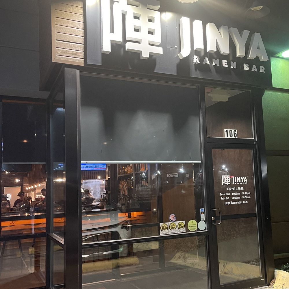 JINYA Ramen Bar - Omaha - Storefront - Ramen Near Me - Omaha, Nebraska JINYA Ramen Bar - Omaha - Storefront - Ramen Near Me - Omaha, Nebraska
