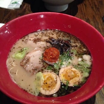 IPPUDO NY - The regular Akamaru modem with just an added egg.. So good! - Ramen Near Me - New York, New York IPPUDO NY - The regular Akamaru modem with just an added egg.. So good! - Ramen Near Me - New York, New York