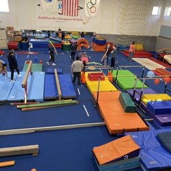 Giguere Gymnastics - Here a small group of the Me and My Shadow class is having a blast!