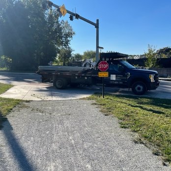 Capitol City Fence Co - This is the truck...,I am on the canal tow path going south. They periodically obstructed the small part of the trail open with forklift - Fences & Gates Near Me - Indianapolis, Indiana Capitol City Fence Co - This is the truck...,I am on the canal tow path going south. They periodically obstructed the small part of the trail open with forklift - Fences & Gates Near Me - Indianapolis, Indiana