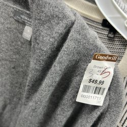 Goodwill Industries Sacramento Valley & Northern Nevada - $50 sweater