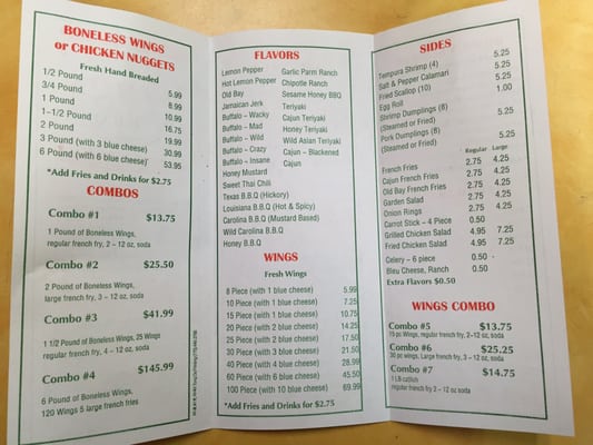 Menu photo 7 Wings & BBQ Smyrna, GA