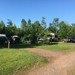 South Shore Campground - RV/camper area.