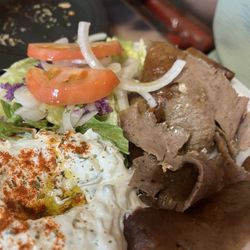 Cafe Istanbul - Et Döner (lamb) dish