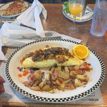 Black Bear Diner - Joe's Hobo Omelette - Diners Near Me - Rancho Cucamonga, California
