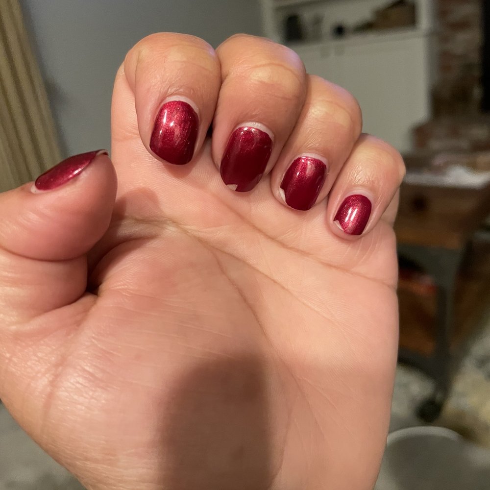 KB Nails - Second gel mani, super thin that lasted less than 4 days - Nail Salons Near Me - Sacramento, California KB Nails - Second gel mani, super thin that lasted less than 4 days - Nail Salons Near Me - Sacramento, California