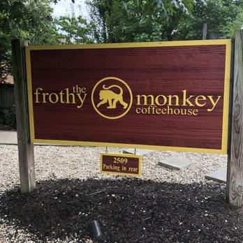 Frothy Monkey - 12 Ave S location. Lots of seating in lower room and side patio. - Coffee & Tea Near Me - Nashville, Tennessee