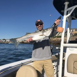 Salty Lewer Fishing - 7/19/18 - Me- 38" Striper on The Salty Lewer