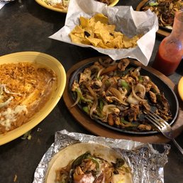 Fajitas! A ton of food! Fajitas! A ton of food!