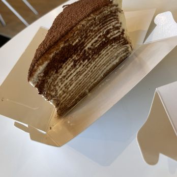 whaT’s More cake studio - Sliced Tiramisu Crepe Cake - Custom Cakes Near Me - Sunnyvale, California whaT’s More cake studio - Sliced Tiramisu Crepe Cake - Custom Cakes Near Me - Sunnyvale, California