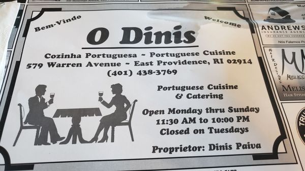O Dinis by null