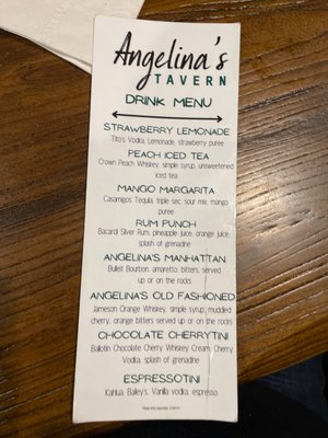 Menu photo 3 Angelina's Tavern South Plainfield, NJ