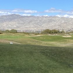 Desert Dunes Golf Club - A typical hole. Green up high on the right