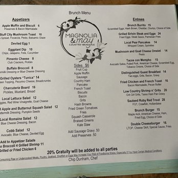 Magnolia & May - Menu - Bars Near Me - Memphis, Tennessee Magnolia & May - Menu - Bars Near Me - Memphis, Tennessee