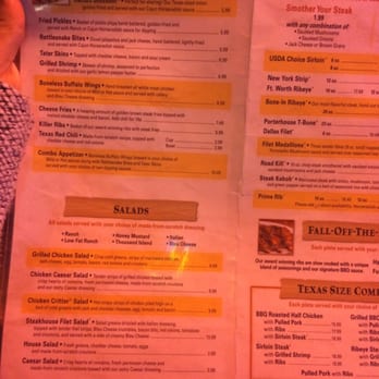 Texas Roadhouse - Menu - Barbeque Near Me - Tracy, California Texas Roadhouse - Menu - Barbeque Near Me - Tracy, California