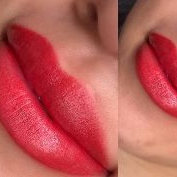 Arch To End Permanent Cosmetics - Right after the procedure! - Permanent Makeup Near Me - Garden Grove, California