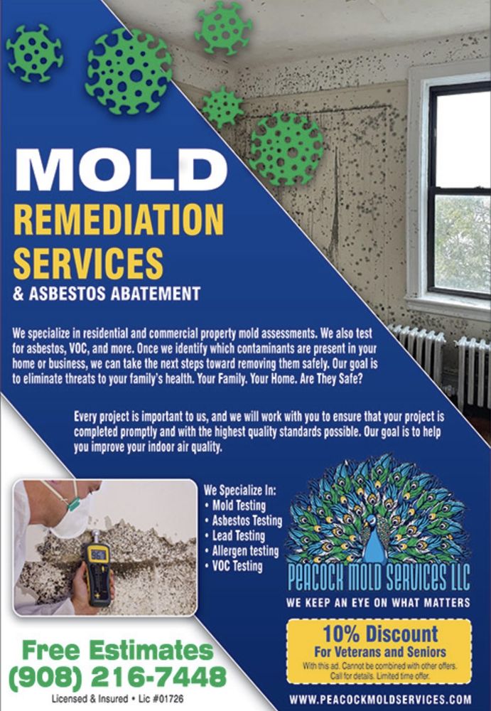 Peacock Mold Services - mold inspector in Keyport, NJ