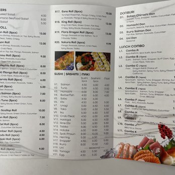 Baben Sushi - The menu - Sushi Bars Near Me - Markham, Ontario