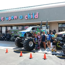 Once Upon a Child - The worlds youngest monster truck drivers came and visited us!