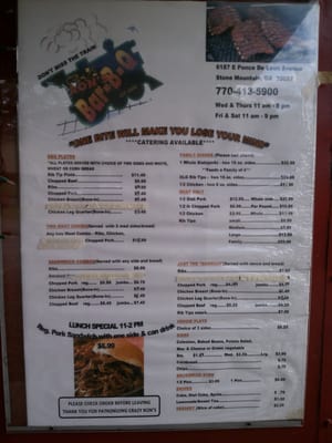 Crazy Ron's BBQ by null