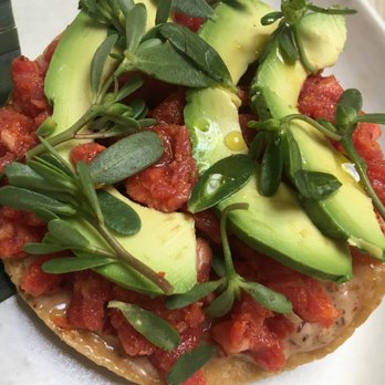 Oxomoco - Beef Tartare Tostada - Mexican Near Me - Brooklyn, New York Oxomoco - Beef Tartare Tostada - Mexican Near Me - Brooklyn, New York