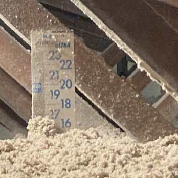 Northern Virginia Insulators - Place of several inch depth markers throughout attic - Insulation Installation Near Me