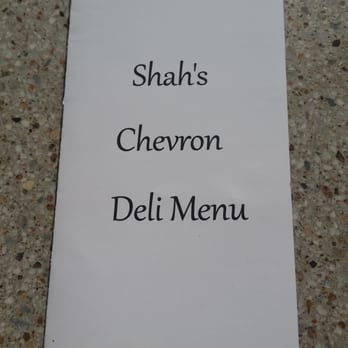 Chevron - Menu for new deli inside - Gas Stations Near Me - Hanford, California Chevron - Menu for new deli inside - Gas Stations Near Me - Hanford, California
