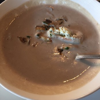 Backstreet Cafe - Sherry mushroom soup. - New American Near Me - Houston, Texas Backstreet Cafe - Sherry mushroom soup. - New American Near Me - Houston, Texas