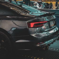Ocean Blue Car Wash - My audi going through full service