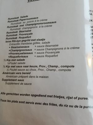 Menu photo 2 L' Orchidée Koksijde, VWV