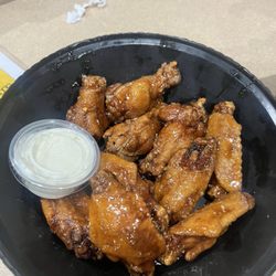 45th Street Pub - Teriyaki garlic wings