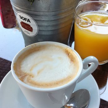 Sofa Café - Le cappuccino - Wine Bars Near Me - Milan, Michigan