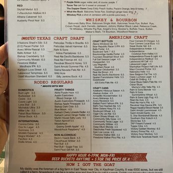Rodeo Goat - Burgers Near Me - Rockwall, Texas