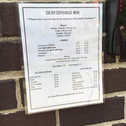 Hours/ Menu