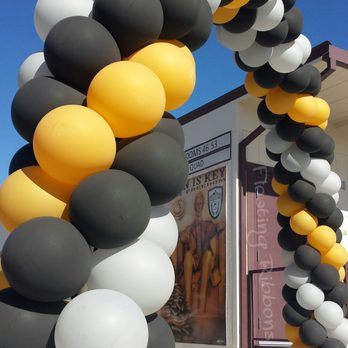 Floating Ribbons - Grand Classic Spiral Arch - Balloon Services Near Me Floating Ribbons - Grand Classic Spiral Arch - Balloon Services Near Me