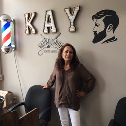 Kays Barbershop - Kay at her Barber Shop on June 30, 2023