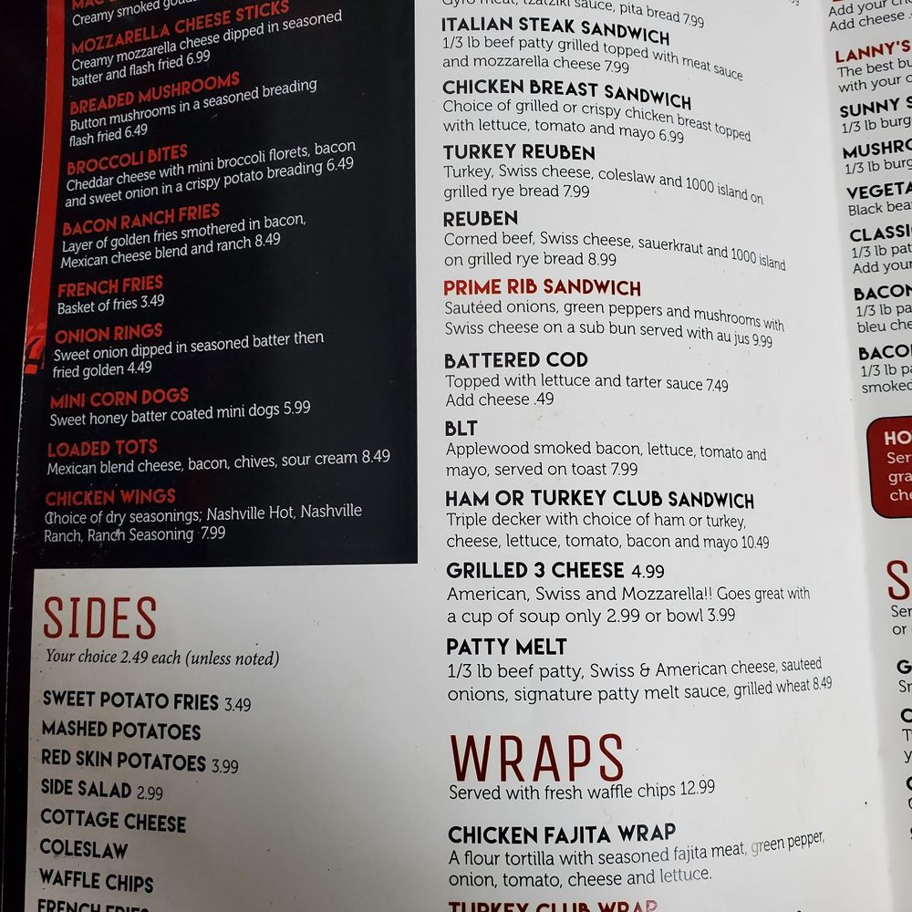Lanny's Restaurant - Menu - American Near Me - Midland, Michigan Lanny's Restaurant - Menu - American Near Me - Midland, Michigan