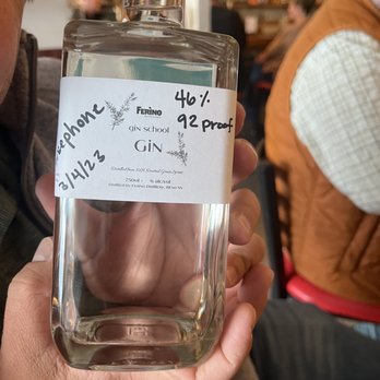 Ferino Distillery - Personal bottle of gin - Distilleries Near Me - Reno, Nevada