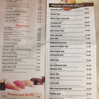Midori Sushi - Japanese Near Me - Highland Park, New Jersey
