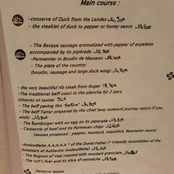 Au Dernier Métro - English menu - French Near Me - Paris, 75