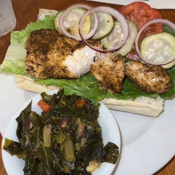 Local Catch Bar & Grill - Fish Po Boy* - American Near Me - Santa Rosa Beach, Florida